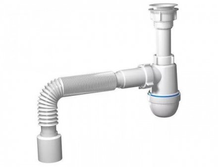 Сифон Варяг универ. с гибкой трубой 40х50 С5510 АНИ