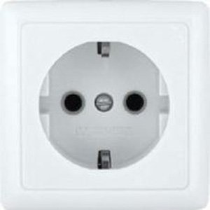 Розетка бел. 2К+3 16А-250В RA16-133-B Systeme Electric ХИТ 328661